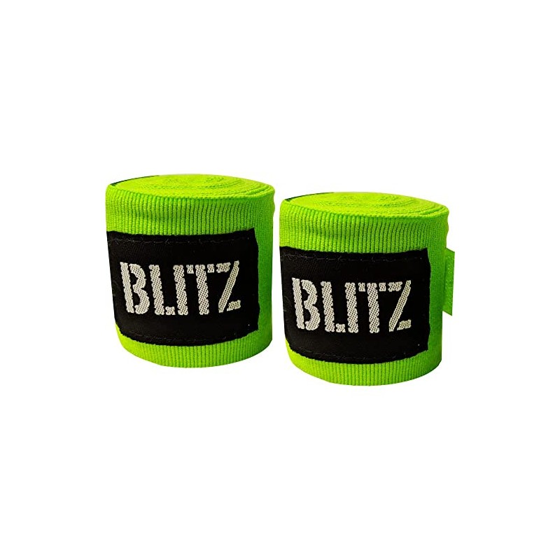 Blitz Hand Wraps - Neon Green - 120 Inch