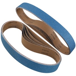 Shineboc Sanding Belt 50 x 1020 mm, Pack of 6 Belt Sander Sanding Belts 40/60/80/120/240/400 Grit for Polishing Metal, Wood