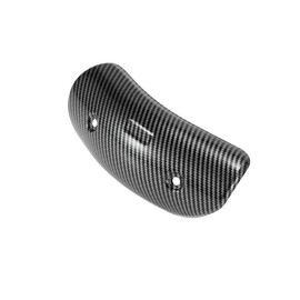 INFINAUTO 1 Set Motorcycle Exhaust Muffler Pipe Heat Shield Guard Cover 7.60" Stylish Design