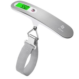 Afnax Digital Luggage Scale, Portable Hanging Suitcase Scale, Travel Weight Scale, Capacity 50 kg