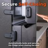 2-Pack Child Proof Fridge Lock with Adhesive - No Tools