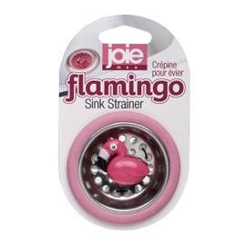Joie Kitchen Gadgets 19933 Flamingo Sink Strainer EU Size, Plastic