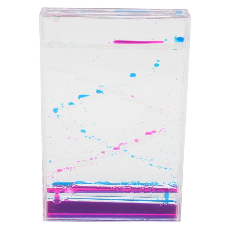Liquid Bubble Timer, High Transparency Acrylic Slow Motion Calming Toy