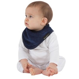 Mum 2 Mum Bandana Bib, 3 pack - Navy, Baby Blue, Teal
