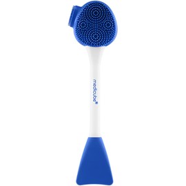 medicube Cepillo Multiusos para Poros Y Aplicador de Mascarillas Faciales | Cepillo de Silicona 4 en 1 para Limpieza Profunda de Poros, Aplicación de Mascarillas Y Masaje Facial Suave | Herramienta De
