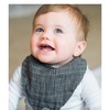 Nuby Baby Bibs - 3 Pc Muslin Bibs - Reversible