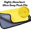 Nuit Premium Car Microfibre Cleaning Towels, Dual-Sided Ultra Absorbent Large