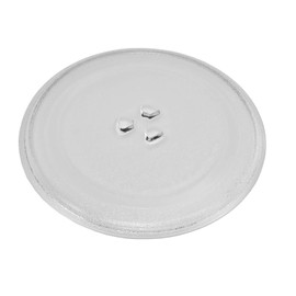 Microwave Glass Turntable Plate 9.5" or 245mm Designed to Fit Several Models