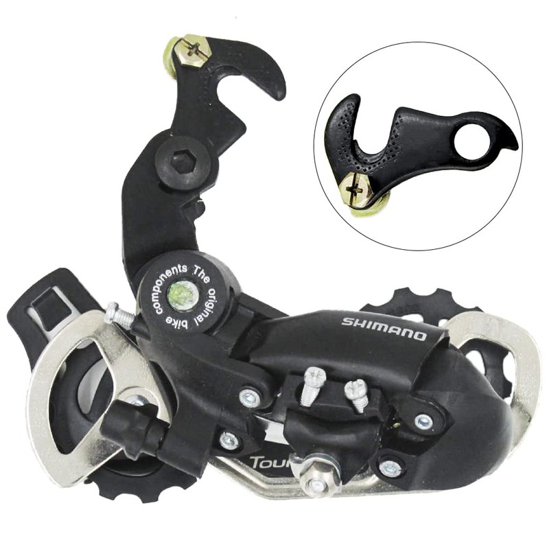 2 Pcs Bicycle Rear Mech Derailleur Hangers Transmission Tail Hooks