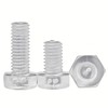 PC(Polycarbonate) Plastic Transparent Metric Hex Head Screws with Nuts and