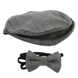 Gentleman Cap Bow Tie Baby Cartoon Photo Cap Newborn Child Photography Clothing Cylinder for Baby Photography Props (#5), #5