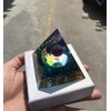 ycyingcheng ycyingcheng Crystal Positive Energy Generator Orgonite Pyramid Protection, Chakra