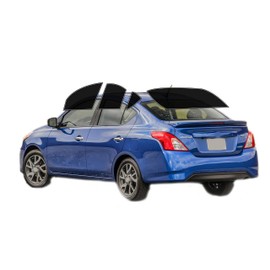 AUTOTEK Precut Windows Tint Film All Sides Cars Sun Blocking Protection Privacy Anti Shatter Glass 2 Ply Film Any Tint Shade kit for Nissan Versa Sedan 2012-2019