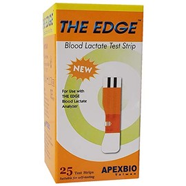 THE EDGE Lactate Test Strips, Pack of 25