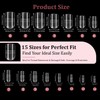 3 Colors Pink Clear White Poly Gel Nail Kit for