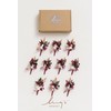 Ling's Moment Boutonniere for Men, 10pcs Groomsmen Guest Boutonniere, Artificial