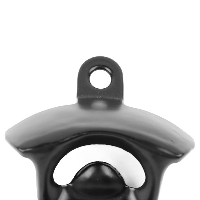 10Pcs Black Beer Bottle Opener Bar Beer Soda Bottle Cap
