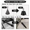 LANBRELLA No Drip Umbrella Double Layer Inverted, C Shaped Handle