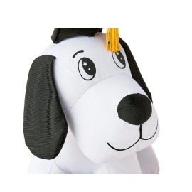 Way To Celebrate Graduation Class of 2025 Black and White Autograph Puppy Plush with Marker 12"