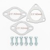 2.25" / 2.5" Cat Pipe Back Exhaust Hardware and Gasket