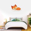 MightySkins Sleepy Fox Peel and Stick Art Removable Cute Stylish
