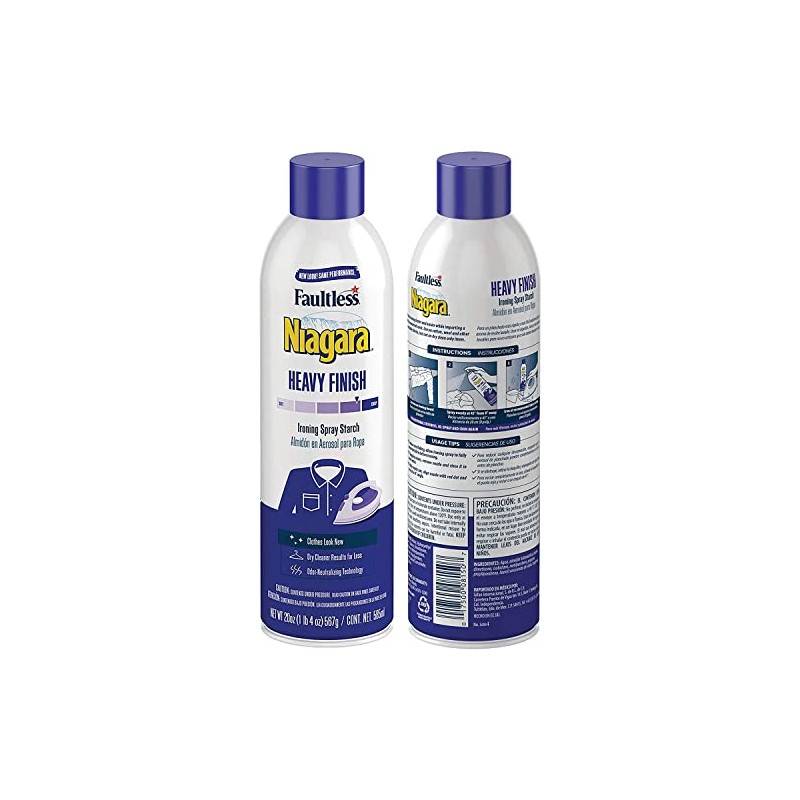 Heavy Starch Spray (20 oz, 6-Pack) - Niagara Heavy Finish