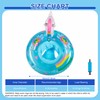 Baby Float 6-12-18-36 Months, Inflatable Baby Swim Ring with Safety
