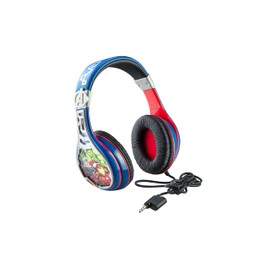 eKids Avengers Kids Adjustable Headband, Stereo Sound, 3.5Mm Jack, Volume Limited Headphones for School, Home, Travel