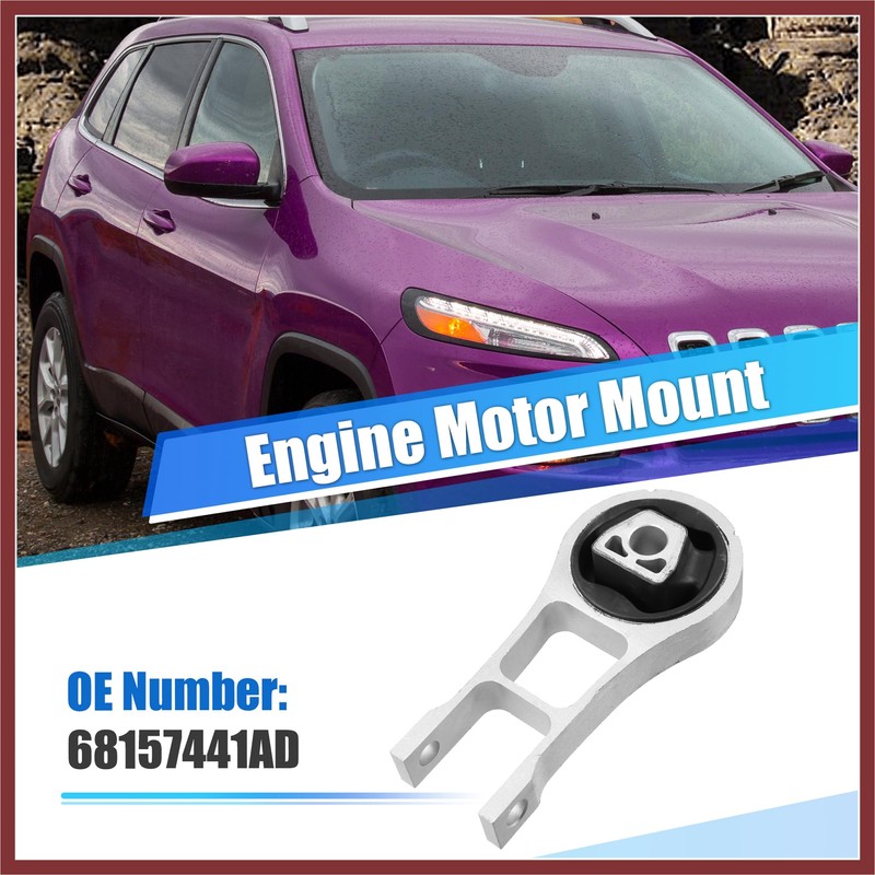 HEROFFIX Engine Motor Mount Trans Mounting REAR MOUNT No.68157441AD for