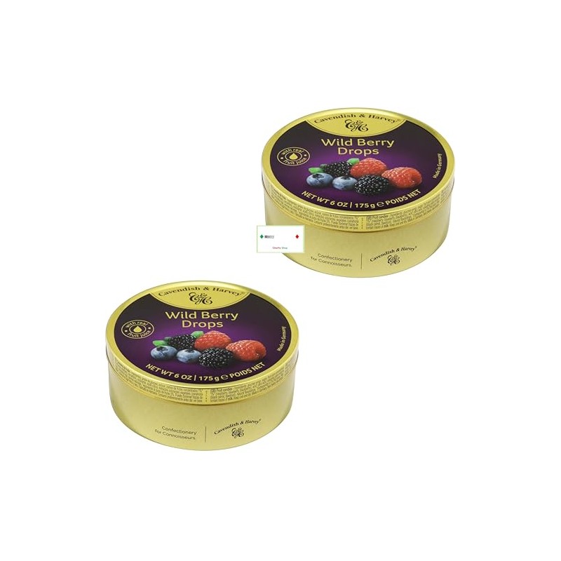 Cavendish & Harvey Wild Berry 6.1 oz (175 g) with