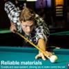 NOPKESV Pack of 10 Billiard Cue Tips Replacement Kit, Pool