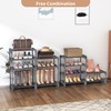 ROJASOP Shoe Rack, Shoe Storage Organizer for Closet Entryway Garage