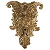 Gothic Rams Head Door Knocker Cast Brass (Brass)