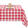 XWZO Checkered Tablecloth Rectangle - Waterproof, Oil-Proof and Spill-Proof Wipeable