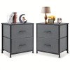 SMUG 2 Drawer Dresser Nightstand Pack Of 2 Bedroom Storage