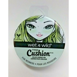 wet n wild (3) WET N WILD MEGA CUSHION REDNESS COLOR CORRECTOR #764B GREEN-VERT 0.28 Oz NEW