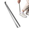 Shoe Horn Long Handle for Seniors,16.5" Long Metal Shoehorns for