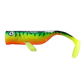 LMAB Drunk Bait 8, 12, 16 & 20 cm – Rubber Fish Fishing Lure – Rubber Bait for Zander, Perch & Pike – Zander Bait, Perch Bait, Pike Bait (8 cm, Tropicana Tina)