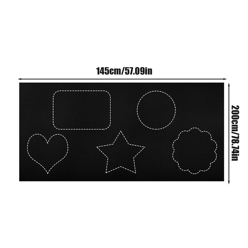 Sun Blocking Window Shades - 57 x 78.7 Inch Privacy