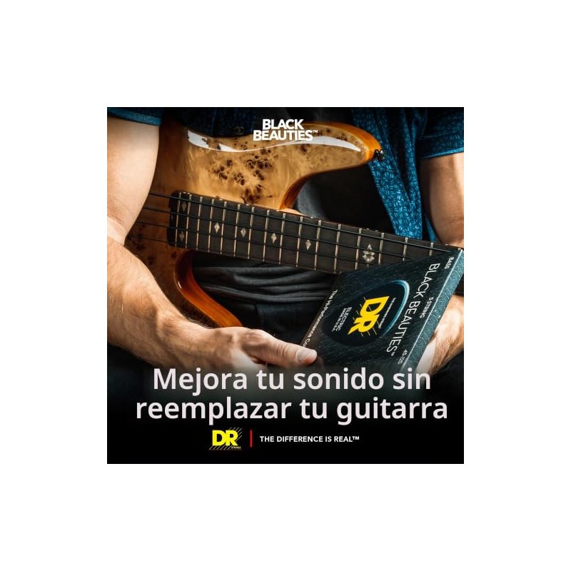 Dr Strings - Black Beauties - Cuerdas para bajo –