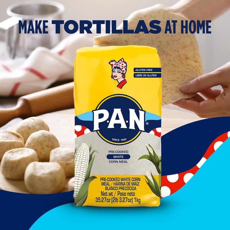 P.A.N. White Corn Meal – Pre-cooked Gluten Free and Kosher