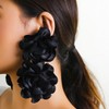 ALRNBY Flower Earrings for Women Trendy Big Flower Drop Dangle