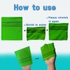 The Original Korean Exfoliating Mitt Body Scrub 4pcs (Green2 Red2)