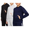 PURE CHAMP 3 Pack Mesh Boys Hoodies Active Athletic Quick