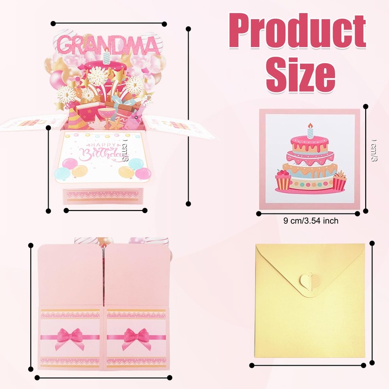 Grandma Pop up Card