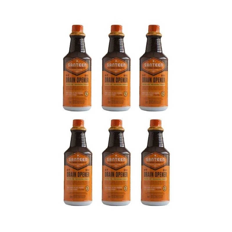 Santeen Drain Opener | Case of 6 (32oz) bottles |
