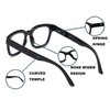 ZXYOO 3 Pack Oprah Style Reading Glasses for Women Men,
