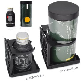 XUKEY US Car Auto Folding Beverage Drink Bottle Cup Holder RV Cup Holder Universal