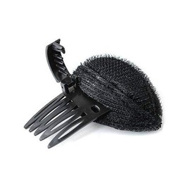 Black Puff Hair Cushion Volume Clips Hair Volume Clip, Fluffy Hair Pad,Sponge Clip Bun Comb and Bump It Up Hair for Women and Girls - DIY Hairstyling Tools,Hair Volume Tool,Hair Bun and Crown Shapers