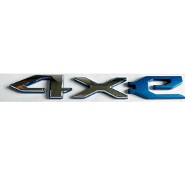 4xe Emblem Replacement for Jeep 2021-2023 Wrangler Rear Swing Gate 4Xe Badge Decal Stickers 68490886AB (Chrome)